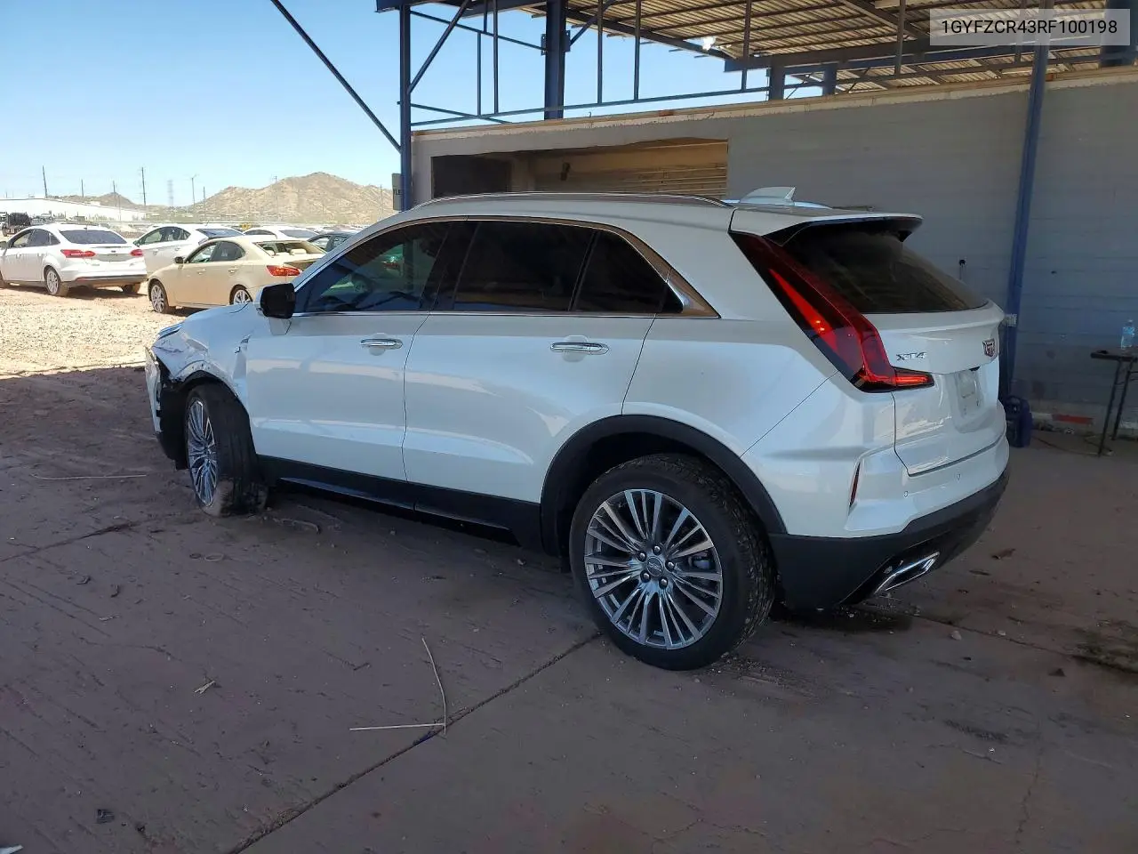 2024 Cadillac Xt4 Premium Luxury VIN: 1GYFZCR43RF100198 Lot: 56813726