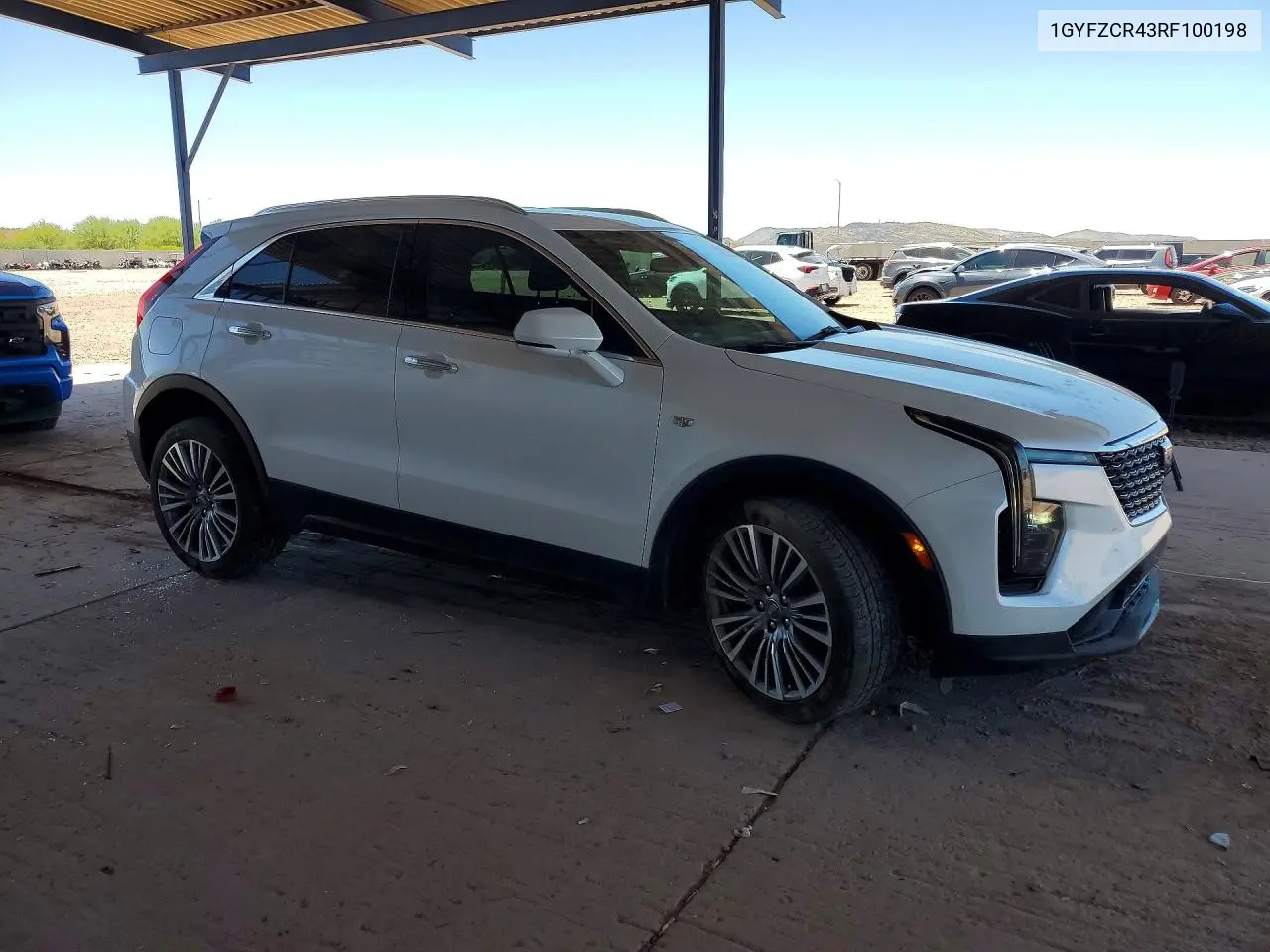 2024 Cadillac Xt4 Premium Luxury VIN: 1GYFZCR43RF100198 Lot: 56813726