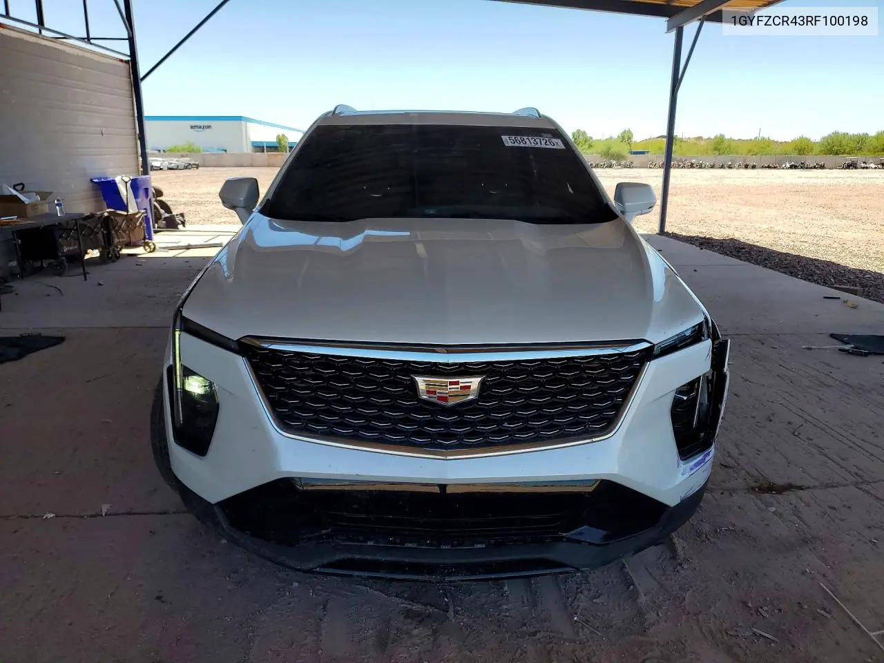 2024 Cadillac Xt4 Premium Luxury VIN: 1GYFZCR43RF100198 Lot: 56813726