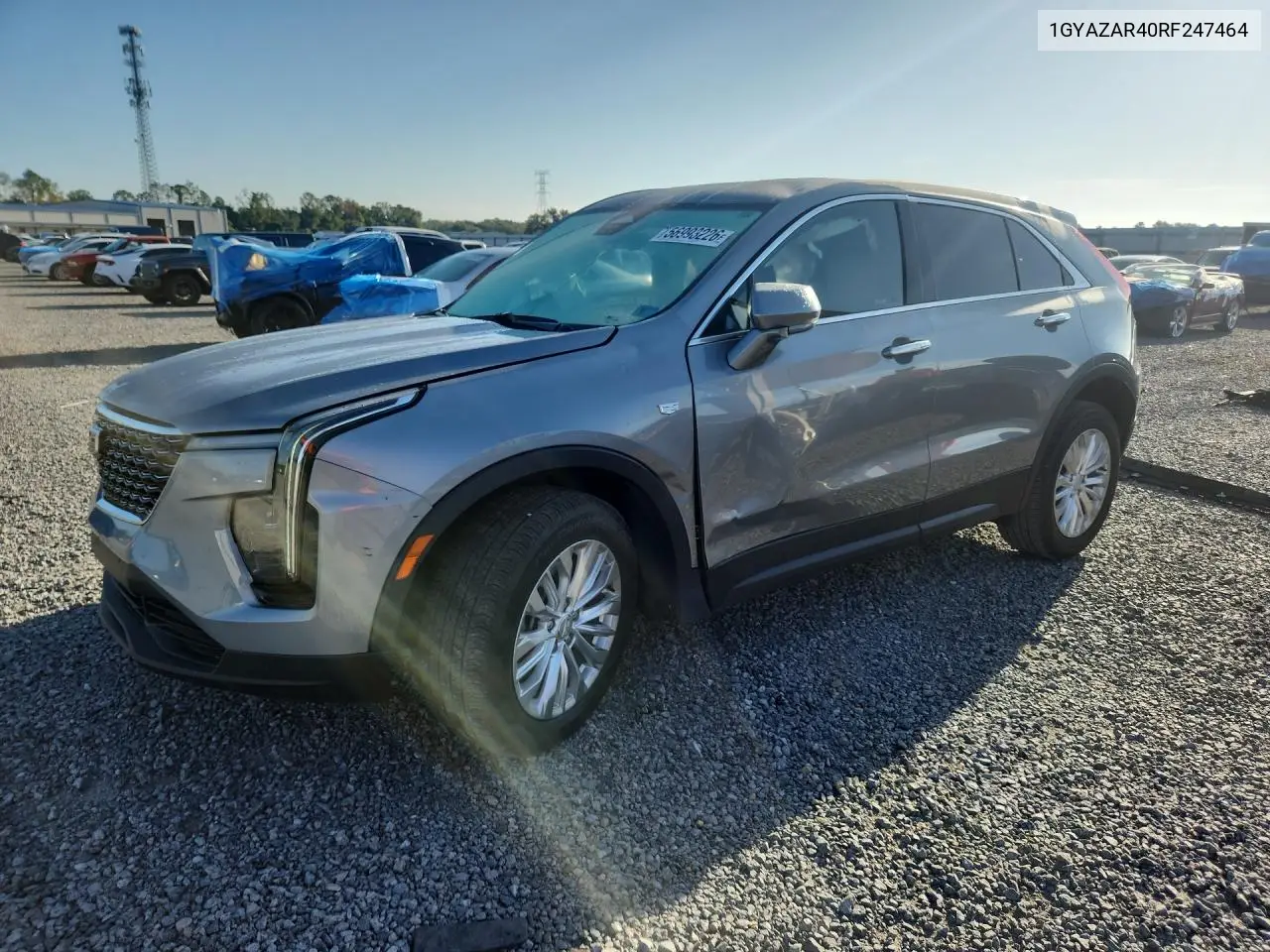 2024 Cadillac Xt4 Luxury VIN: 1GYAZAR40RF247464 Lot: 56993226