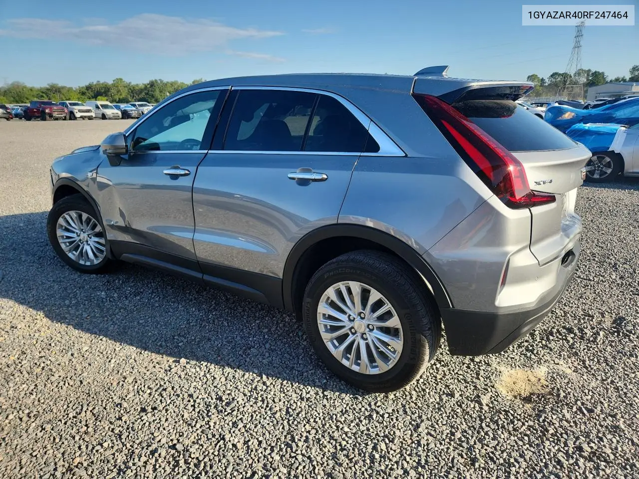 2024 Cadillac Xt4 Luxury VIN: 1GYAZAR40RF247464 Lot: 56993226