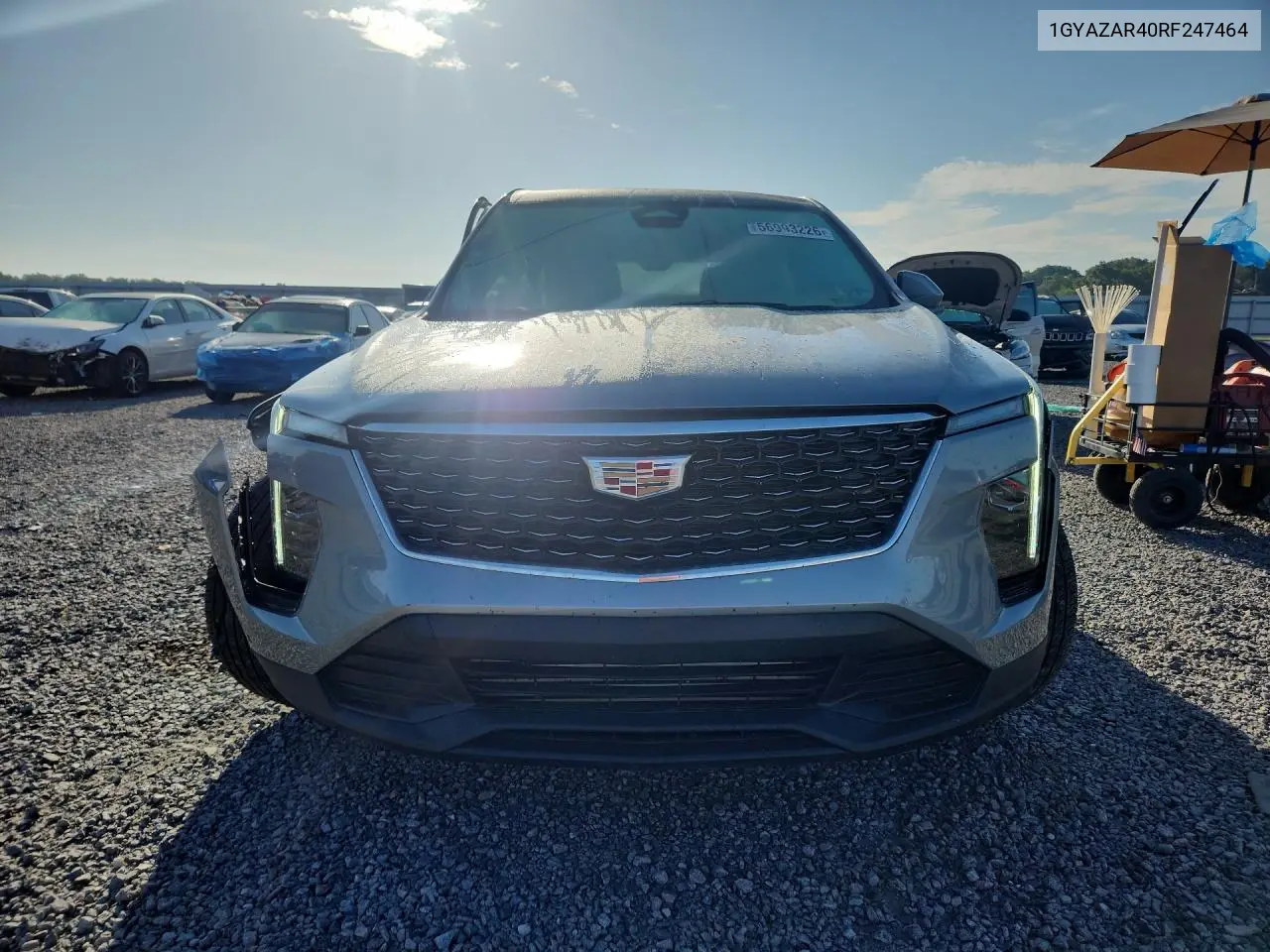 2024 Cadillac Xt4 Luxury VIN: 1GYAZAR40RF247464 Lot: 56993226