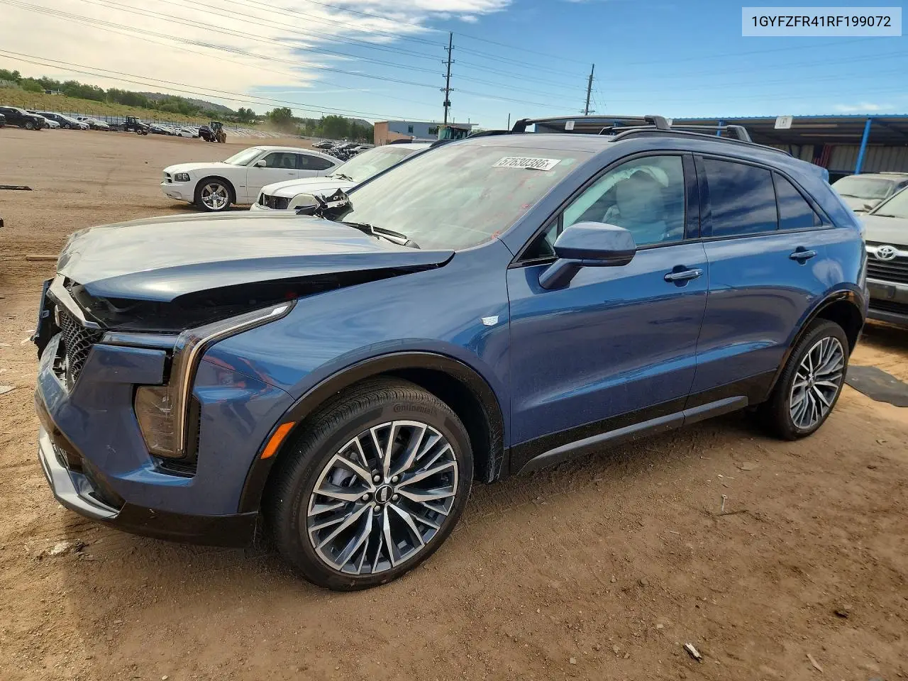 2024 Cadillac Xt4 Sport VIN: 1GYFZFR41RF199072 Lot: 57630386