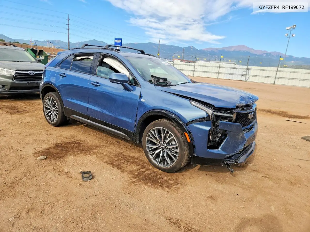 2024 Cadillac Xt4 Sport VIN: 1GYFZFR41RF199072 Lot: 57630386