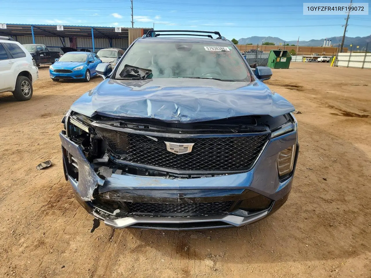 2024 Cadillac Xt4 Sport VIN: 1GYFZFR41RF199072 Lot: 57630386