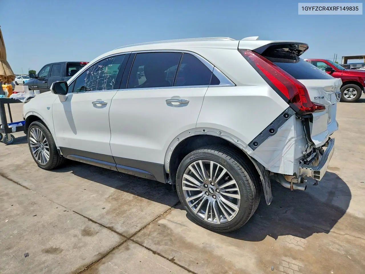 2024 Cadillac Xt4 Premium Luxury VIN: 1GYFZCR4XRF149835 Lot: 59009336