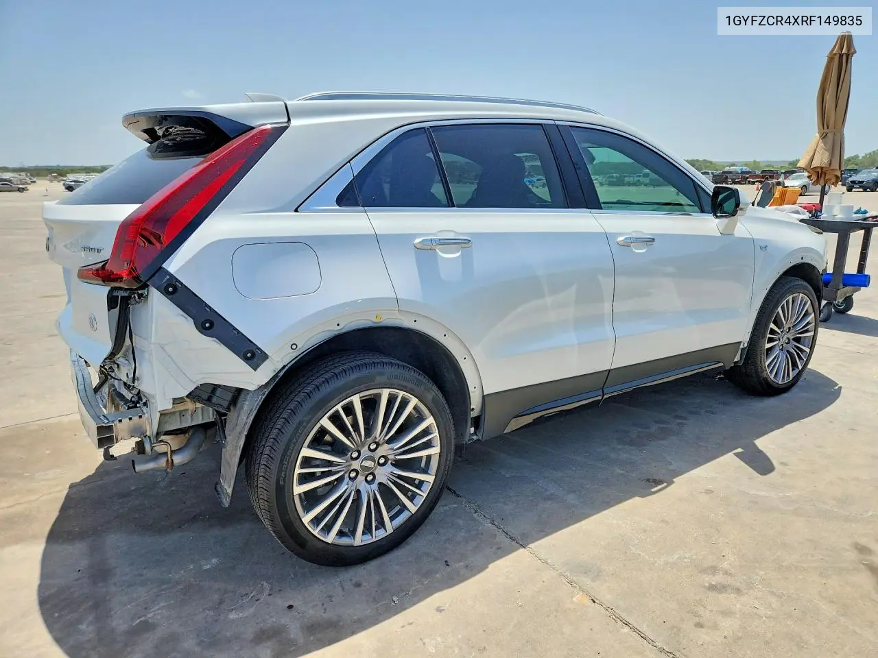 2024 Cadillac Xt4 Premium Luxury VIN: 1GYFZCR4XRF149835 Lot: 59009336