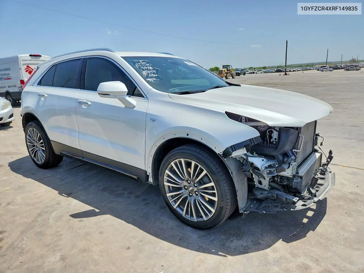 2024 Cadillac Xt4 Premium Luxury VIN: 1GYFZCR4XRF149835 Lot: 59009336