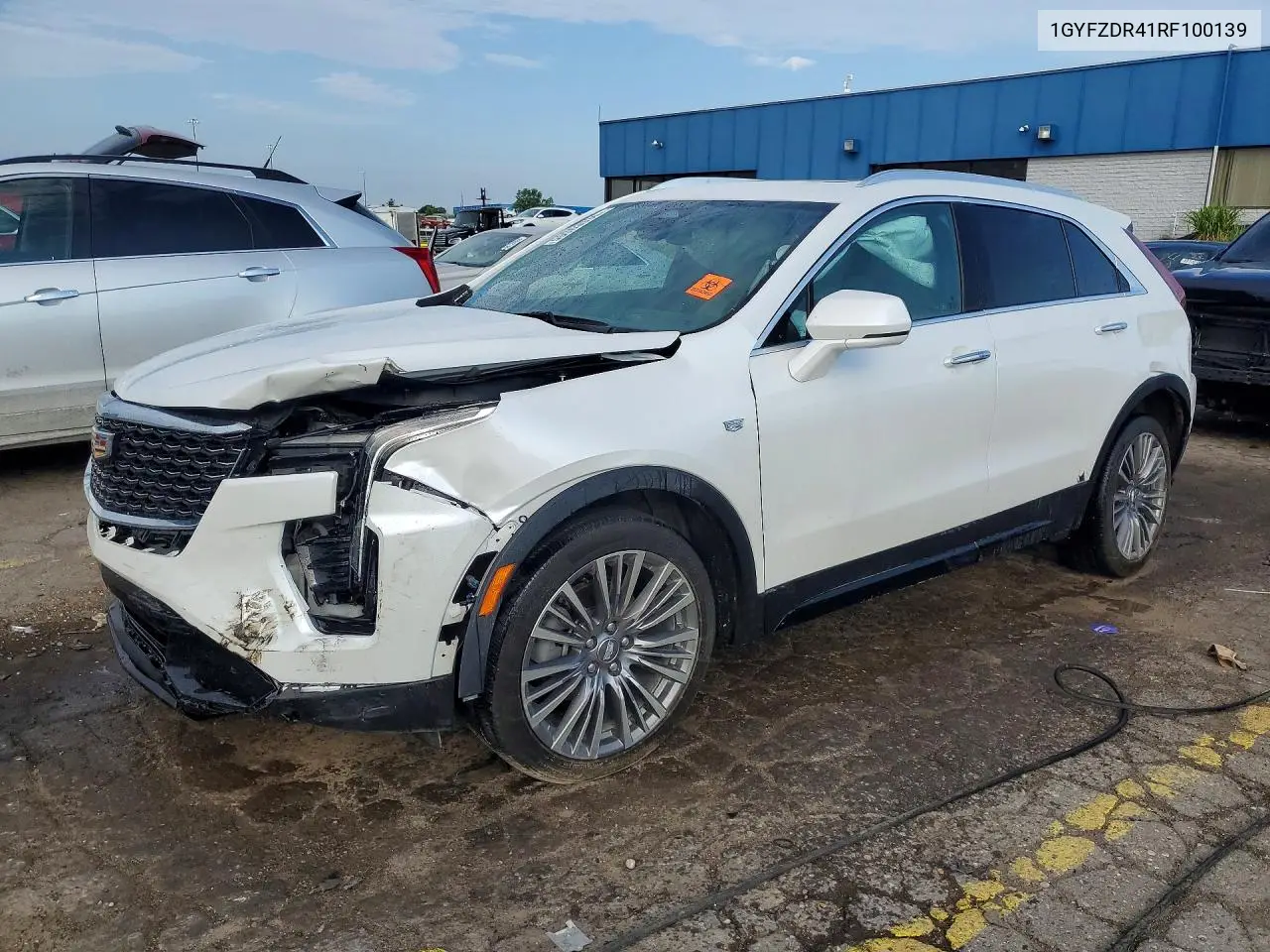 2024 Cadillac Xt4 Premium Luxury VIN: 1GYFZDR41RF100139 Lot: 59063936