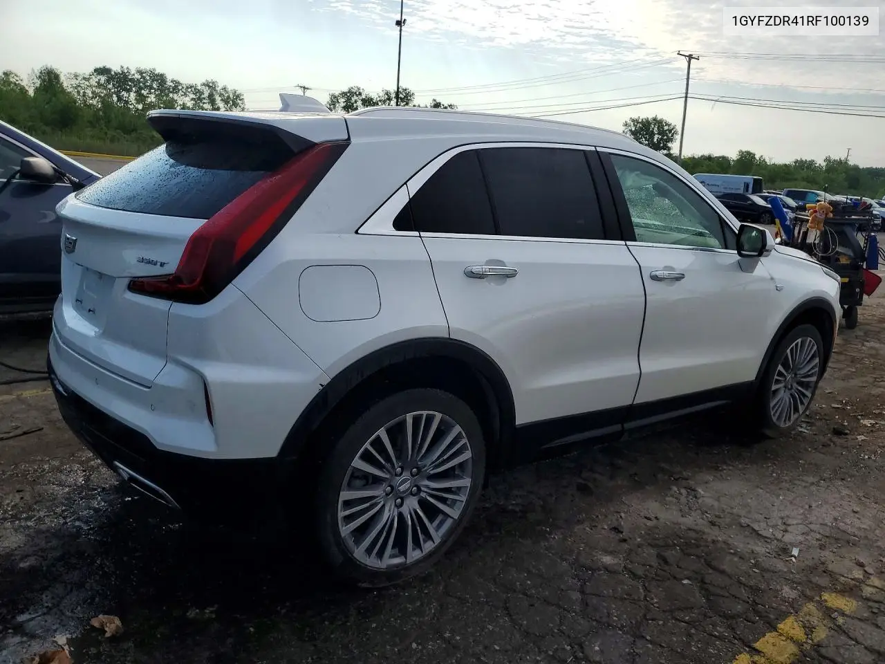 2024 Cadillac Xt4 Premium Luxury VIN: 1GYFZDR41RF100139 Lot: 59063936