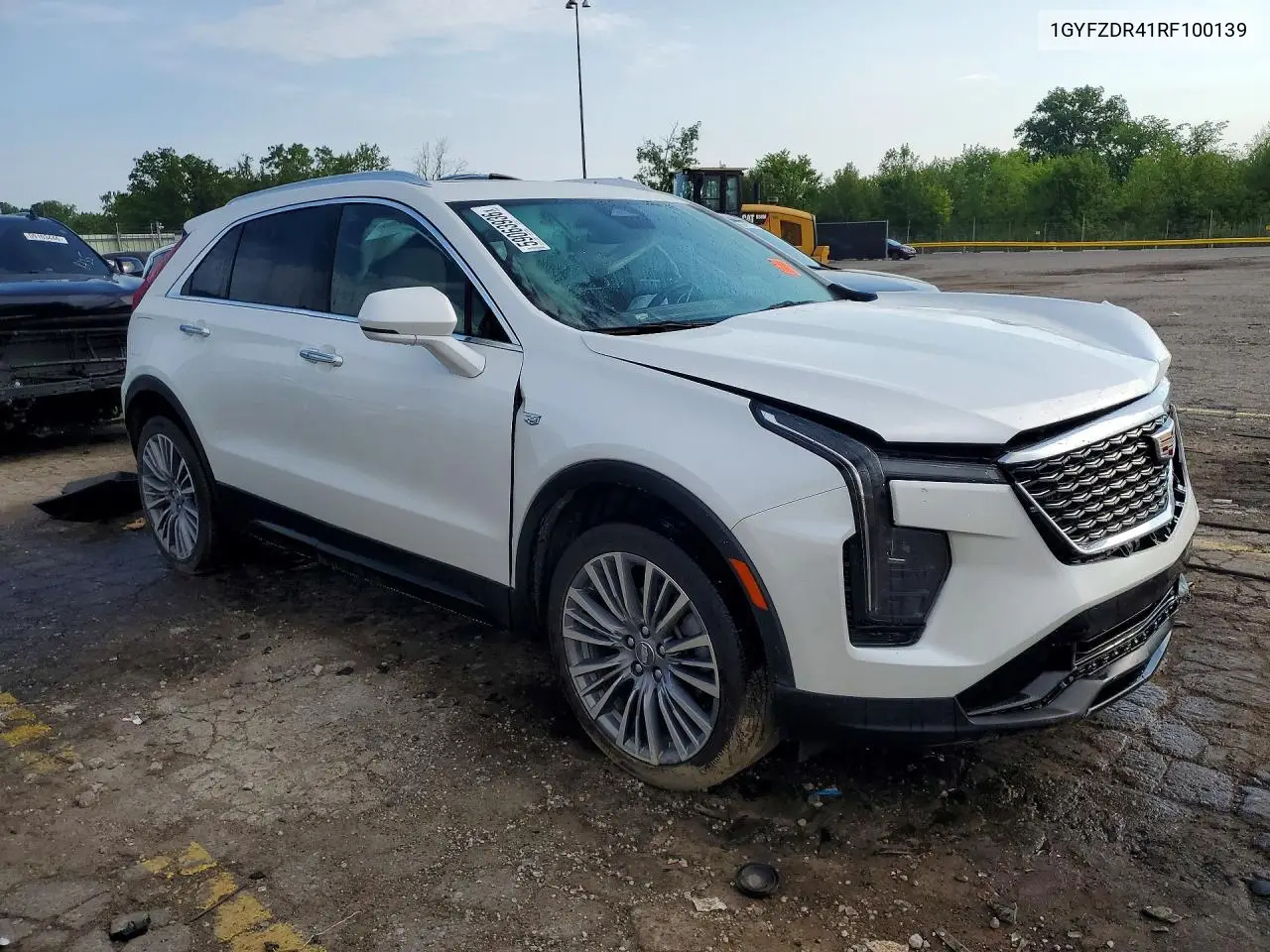 2024 Cadillac Xt4 Premium Luxury VIN: 1GYFZDR41RF100139 Lot: 59063936