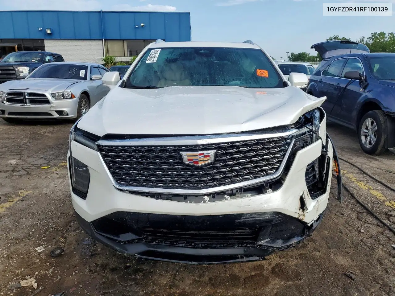 2024 Cadillac Xt4 Premium Luxury VIN: 1GYFZDR41RF100139 Lot: 59063936