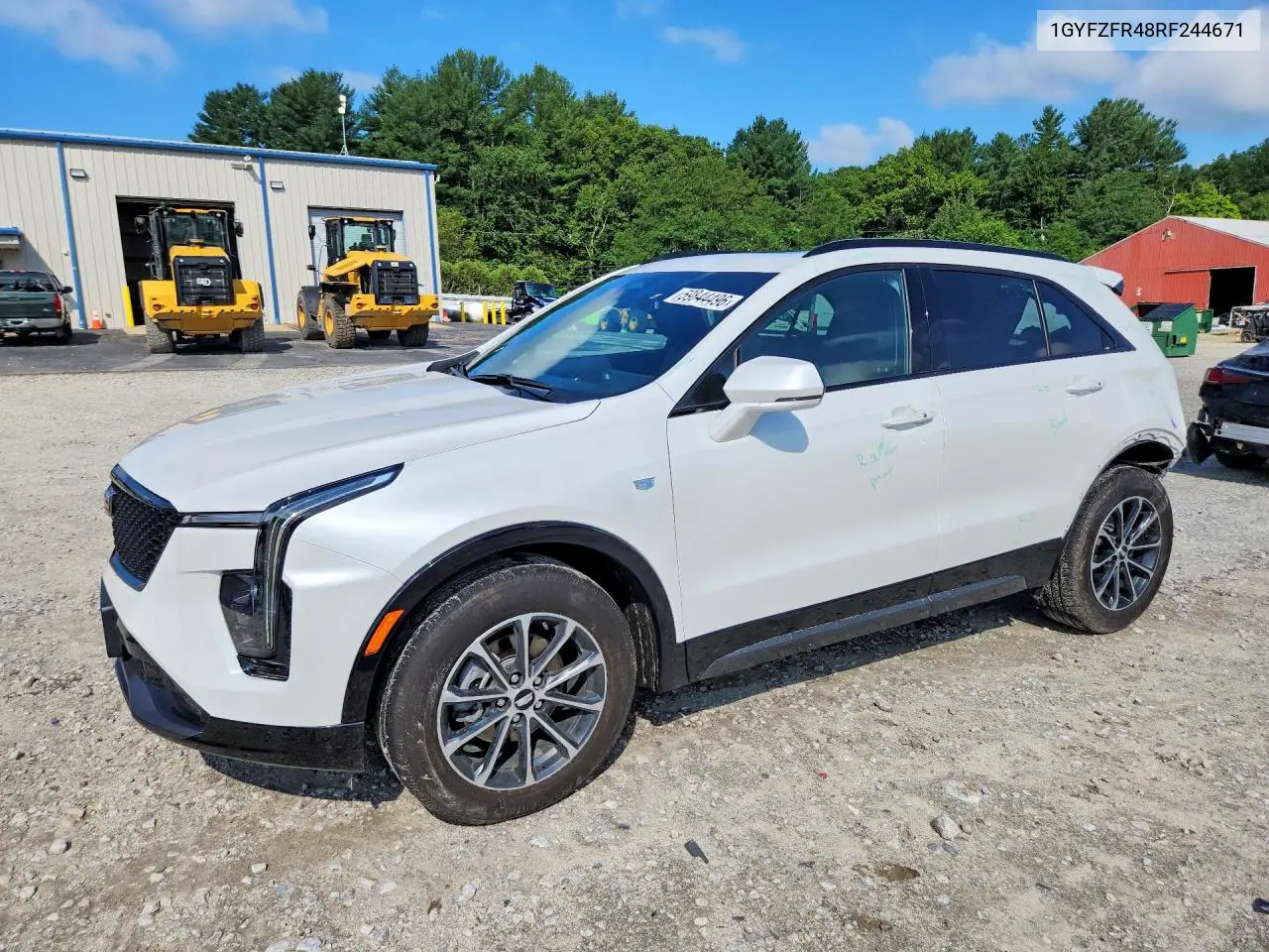 2024 Cadillac Xt4 Sport VIN: 1GYFZFR48RF244671 Lot: 59844496