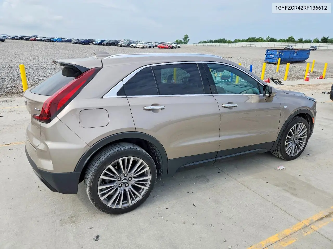 2024 Cadillac Xt4 Premium Luxury VIN: 1GYFZCR42RF136612 Lot: 60120906