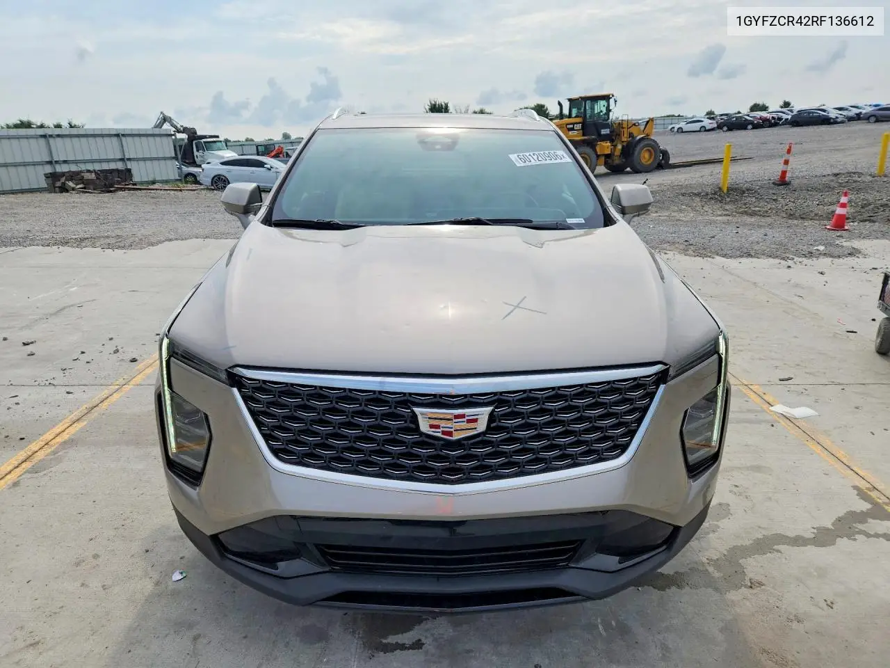 2024 Cadillac Xt4 Premium Luxury VIN: 1GYFZCR42RF136612 Lot: 60120906