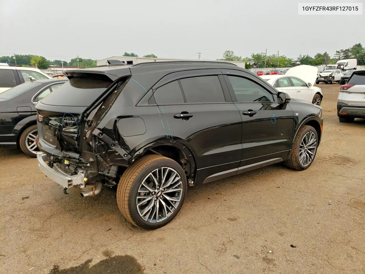 2024 Cadillac Xt4 Sport VIN: 1GYFZFR43RF127015 Lot: 60454766