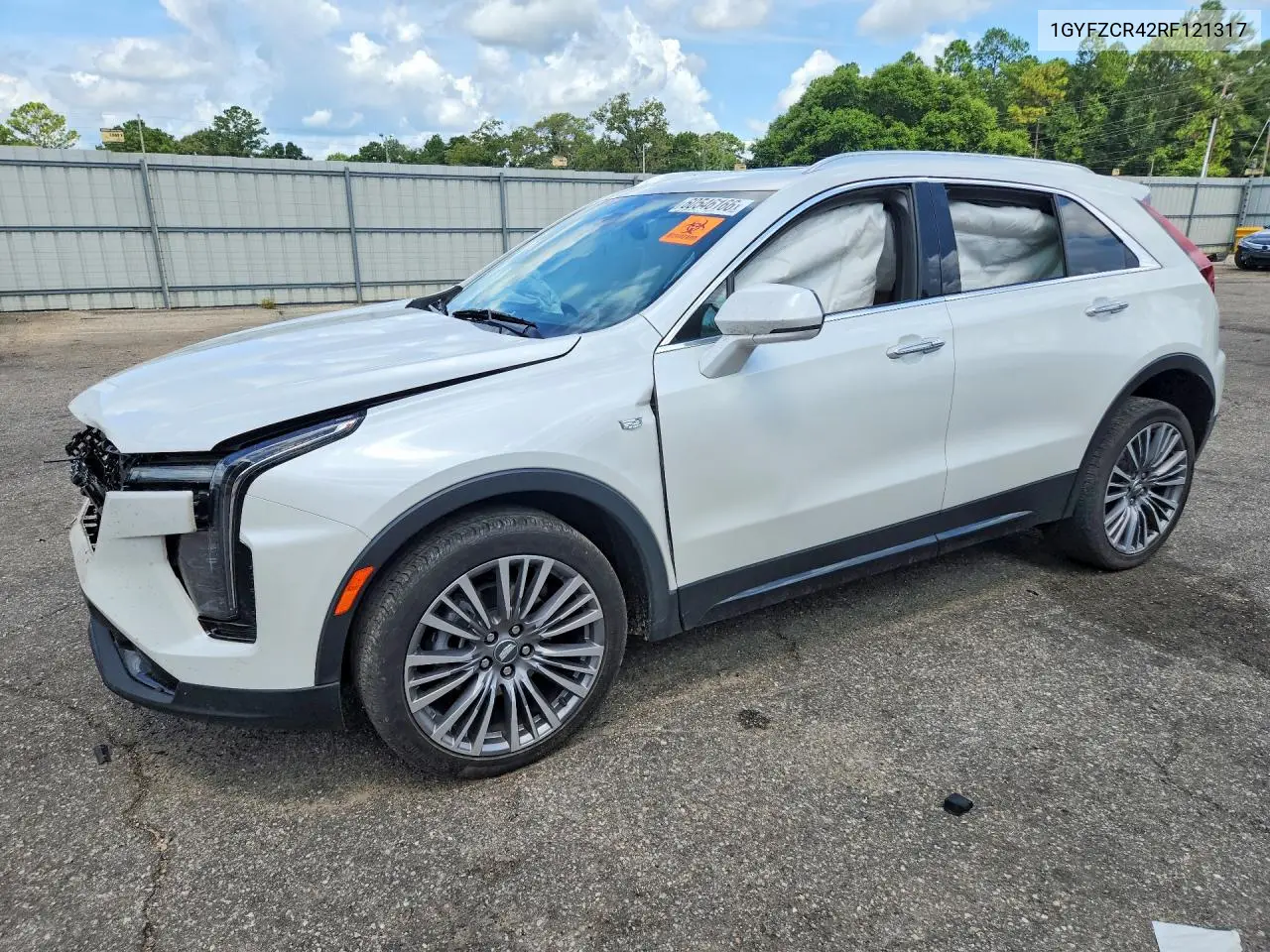 2024 Cadillac Xt4 Premium Luxury VIN: 1GYFZCR42RF121317 Lot: 60546166