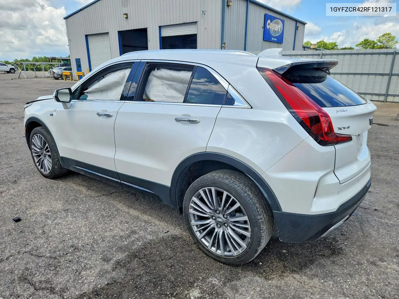 2024 Cadillac Xt4 Premium Luxury VIN: 1GYFZCR42RF121317 Lot: 60546166