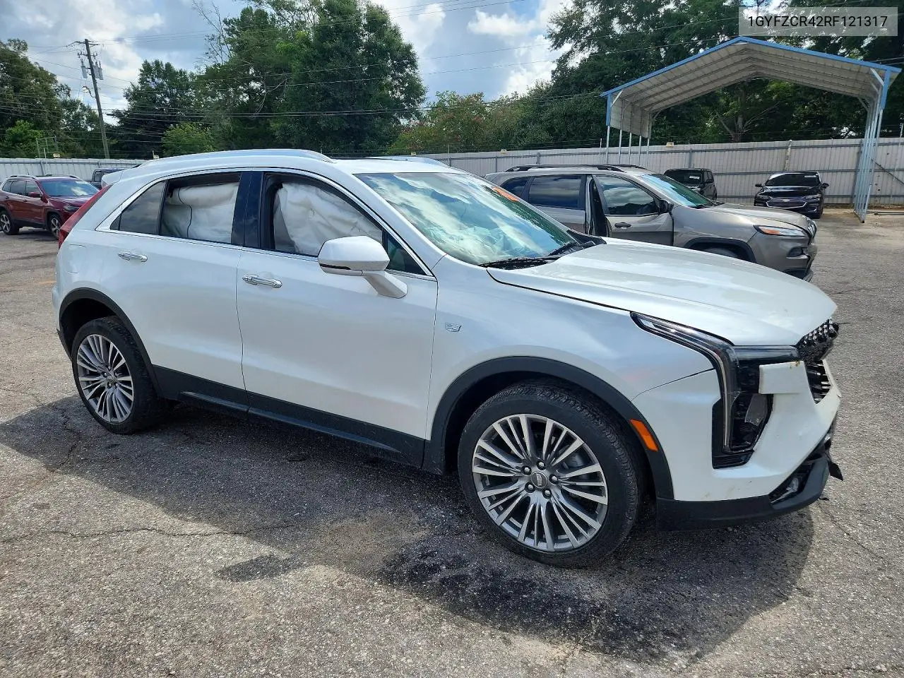2024 Cadillac Xt4 Premium Luxury VIN: 1GYFZCR42RF121317 Lot: 60546166