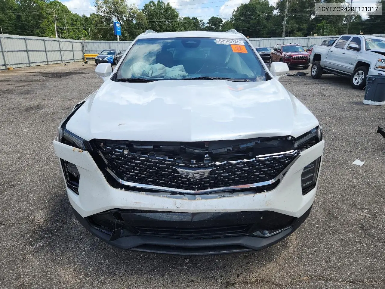 2024 Cadillac Xt4 Premium Luxury VIN: 1GYFZCR42RF121317 Lot: 60546166