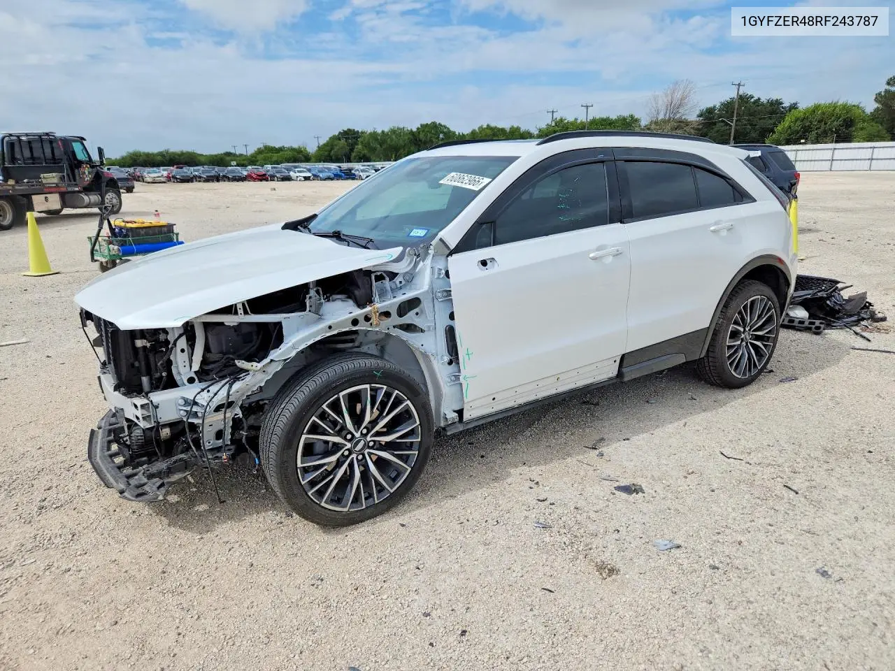 2024 Cadillac Xt4 Sport VIN: 1GYFZER48RF243787 Lot: 60862966
