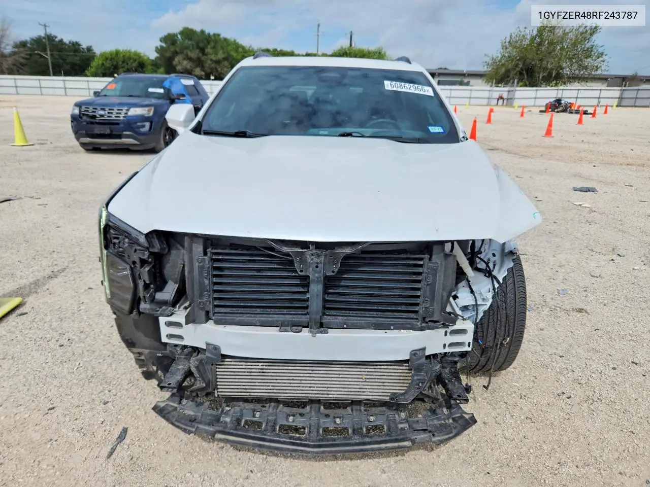 2024 Cadillac Xt4 Sport VIN: 1GYFZER48RF243787 Lot: 60862966