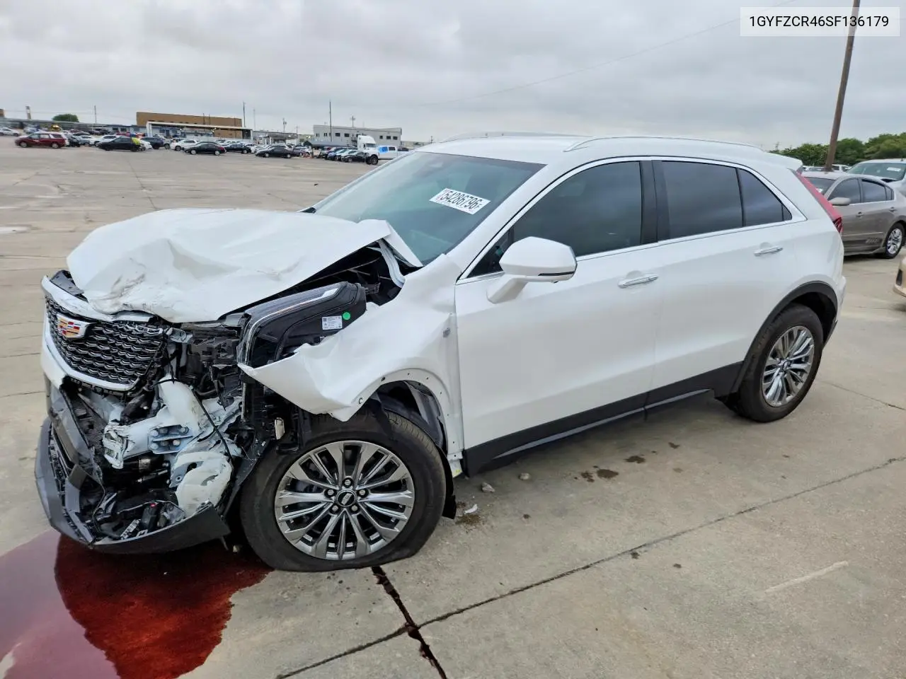 2025 Cadillac Xt4 Premium Luxury VIN: 1GYFZCR46SF136179 Lot: 53994856