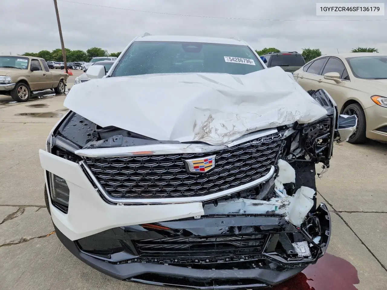 2025 Cadillac Xt4 Premium Luxury VIN: 1GYFZCR46SF136179 Lot: 53994856