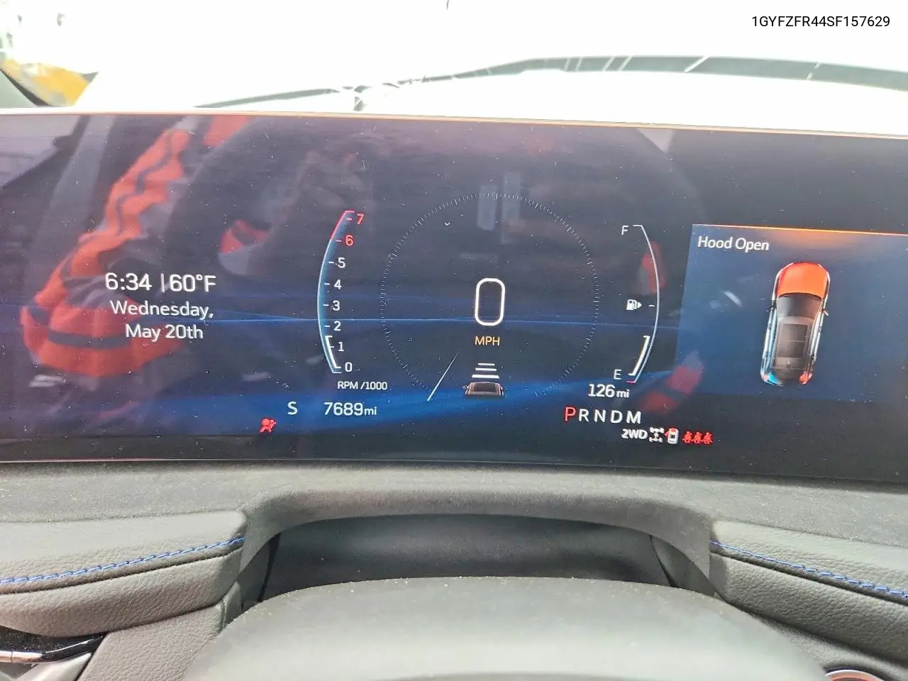 2025 Cadillac Xt4 Sport VIN: 1GYFZFR44SF157629 Lot: 54523196