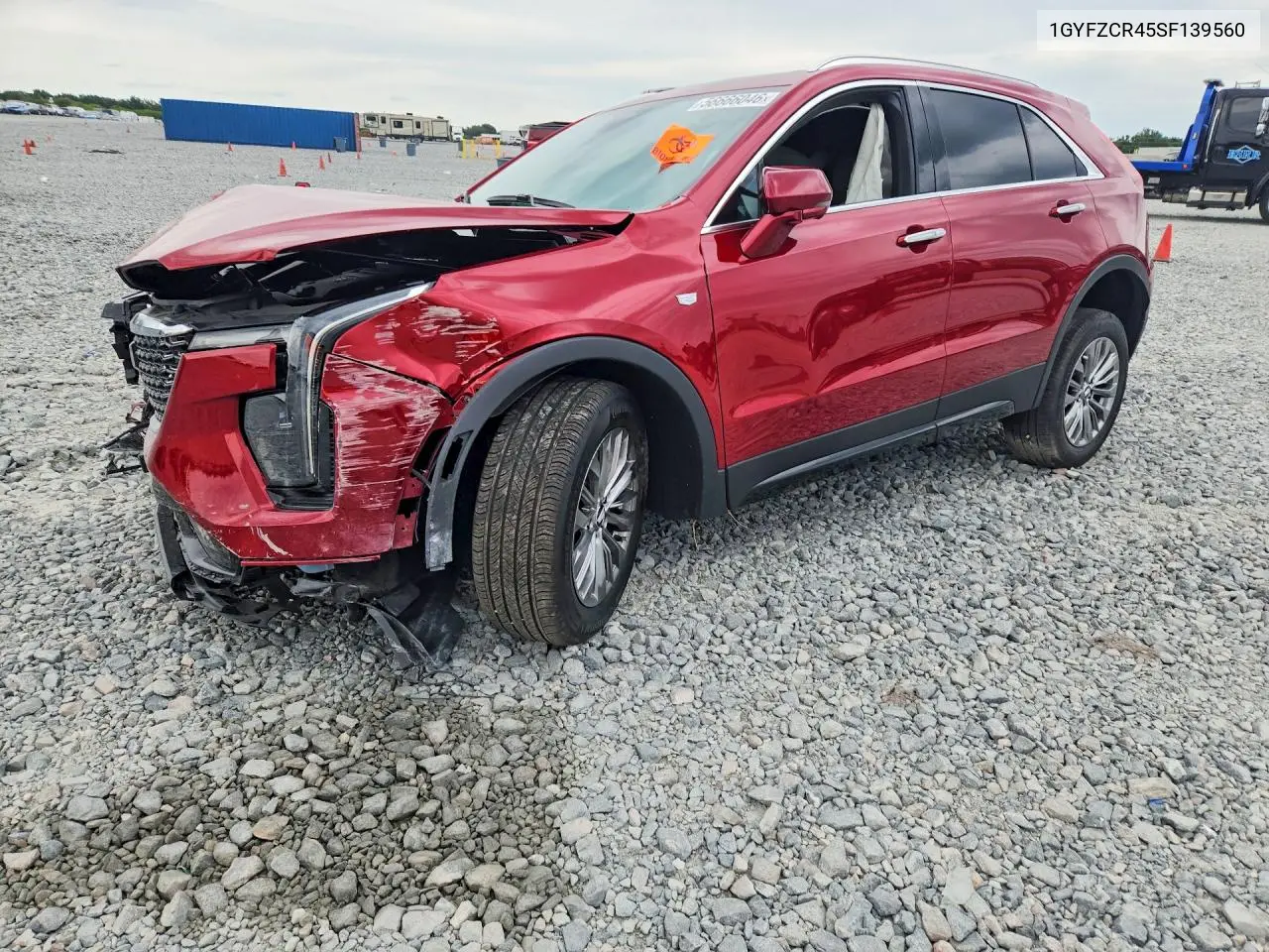 2025 Cadillac Xt4 Premium Luxury VIN: 1GYFZCR45SF139560 Lot: 56666046