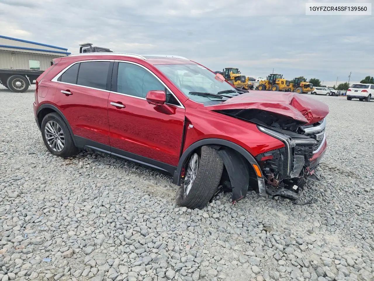 2025 Cadillac Xt4 Premium Luxury VIN: 1GYFZCR45SF139560 Lot: 56666046