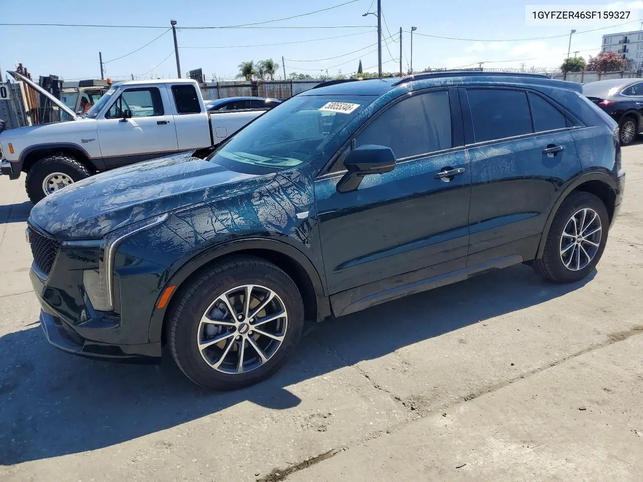 2025 Cadillac Xt4 Sport VIN: 1GYFZER46SF159327 Lot: 58055346