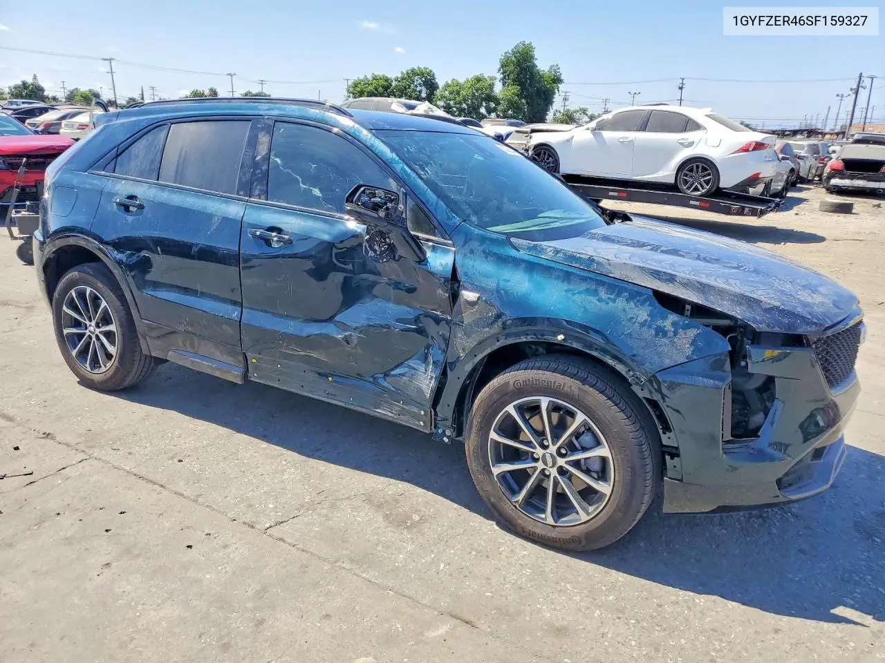 2025 Cadillac Xt4 Sport VIN: 1GYFZER46SF159327 Lot: 58055346