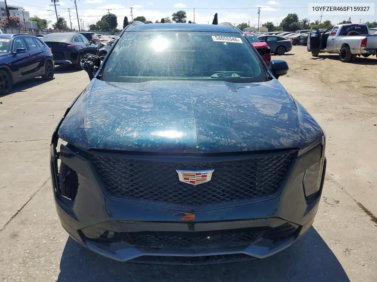2025 Cadillac Xt4 Sport VIN: 1GYFZER46SF159327 Lot: 58055346
