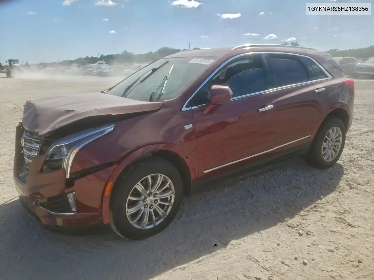 1GYKNARS6HZ138356 2017 Cadillac Xt5