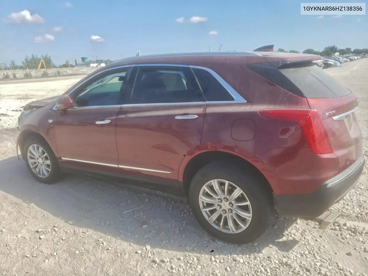 1GYKNARS6HZ138356 2017 Cadillac Xt5