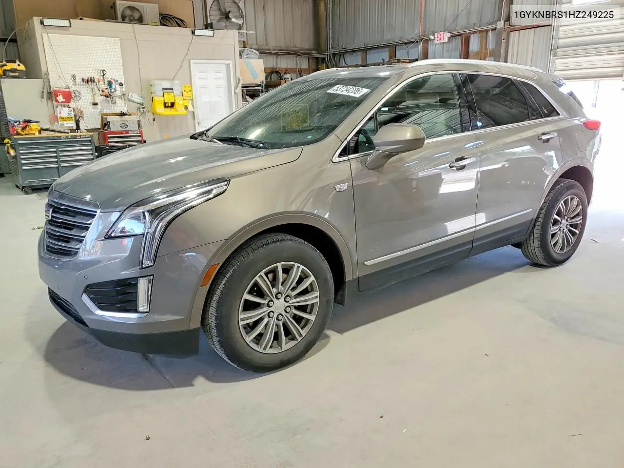 2017 Cadillac Xt5 Luxury VIN: 1GYKNBRS1HZ249225 Lot: 53734206