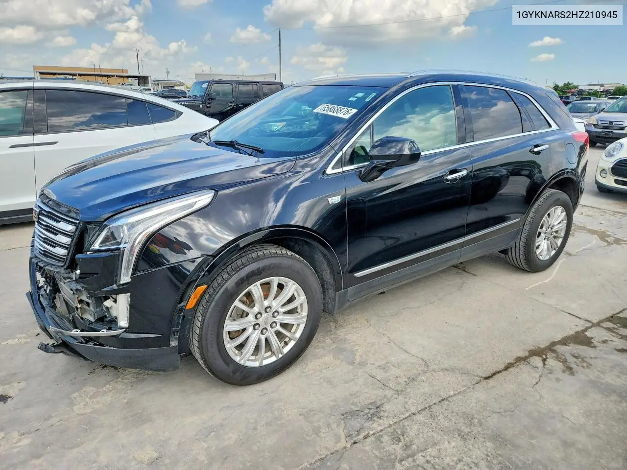 2017 Cadillac Xt5 VIN: 1GYKNARS2HZ210945 Lot: 55868876