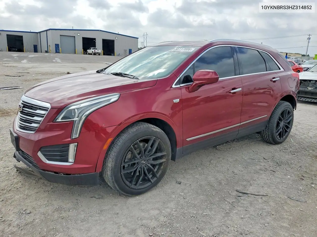 2017 Cadillac Xt5 Luxury VIN: 1GYKNBRS3HZ314852 Lot: 56117006