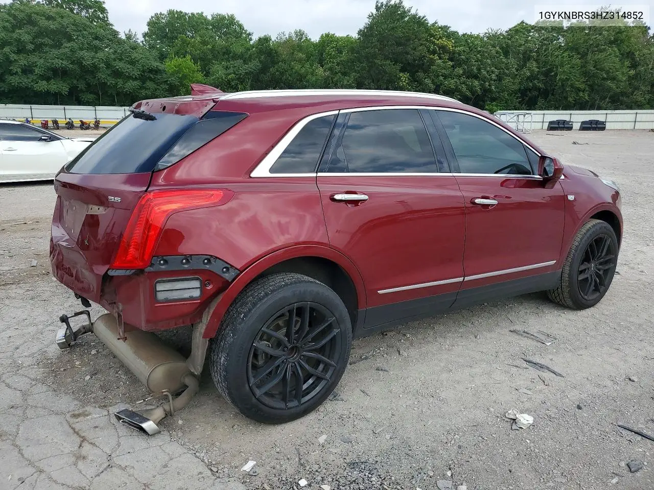 2017 Cadillac Xt5 Luxury VIN: 1GYKNBRS3HZ314852 Lot: 56117006