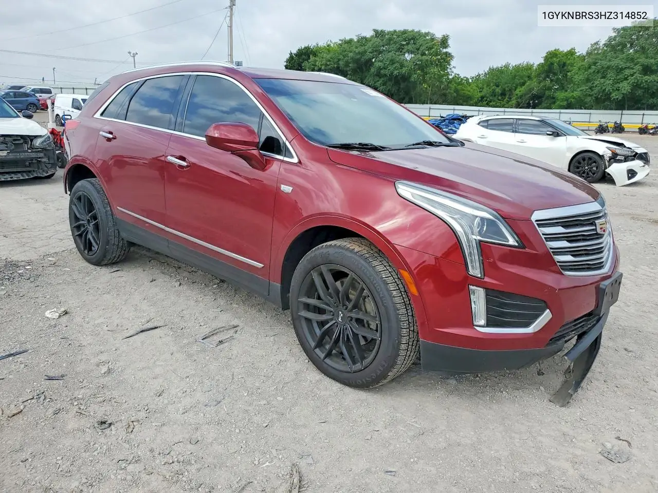 2017 Cadillac Xt5 Luxury VIN: 1GYKNBRS3HZ314852 Lot: 56117006