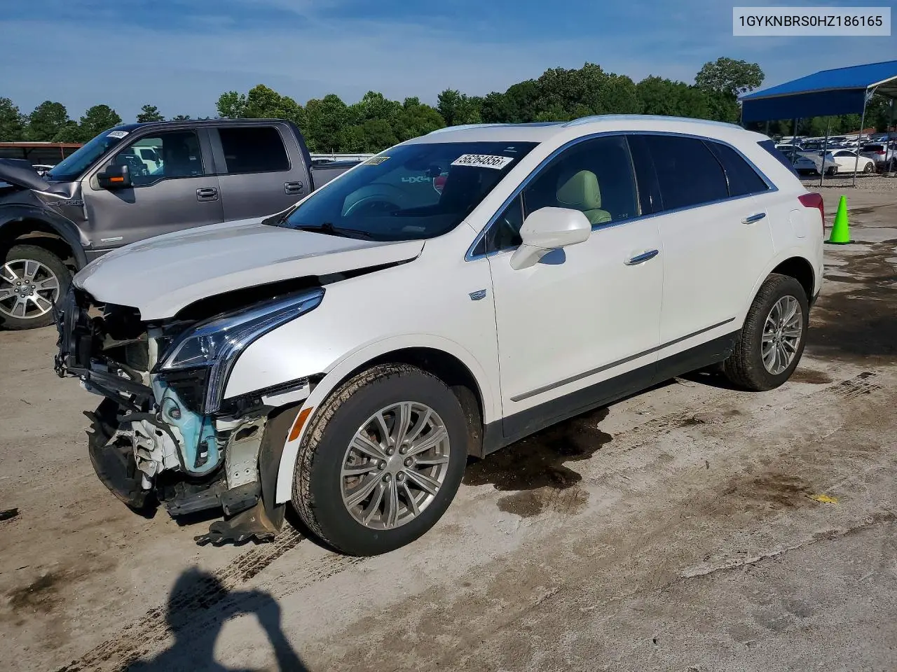 2017 Cadillac Xt5 Luxury VIN: 1GYKNBRS0HZ186165 Lot: 56264856
