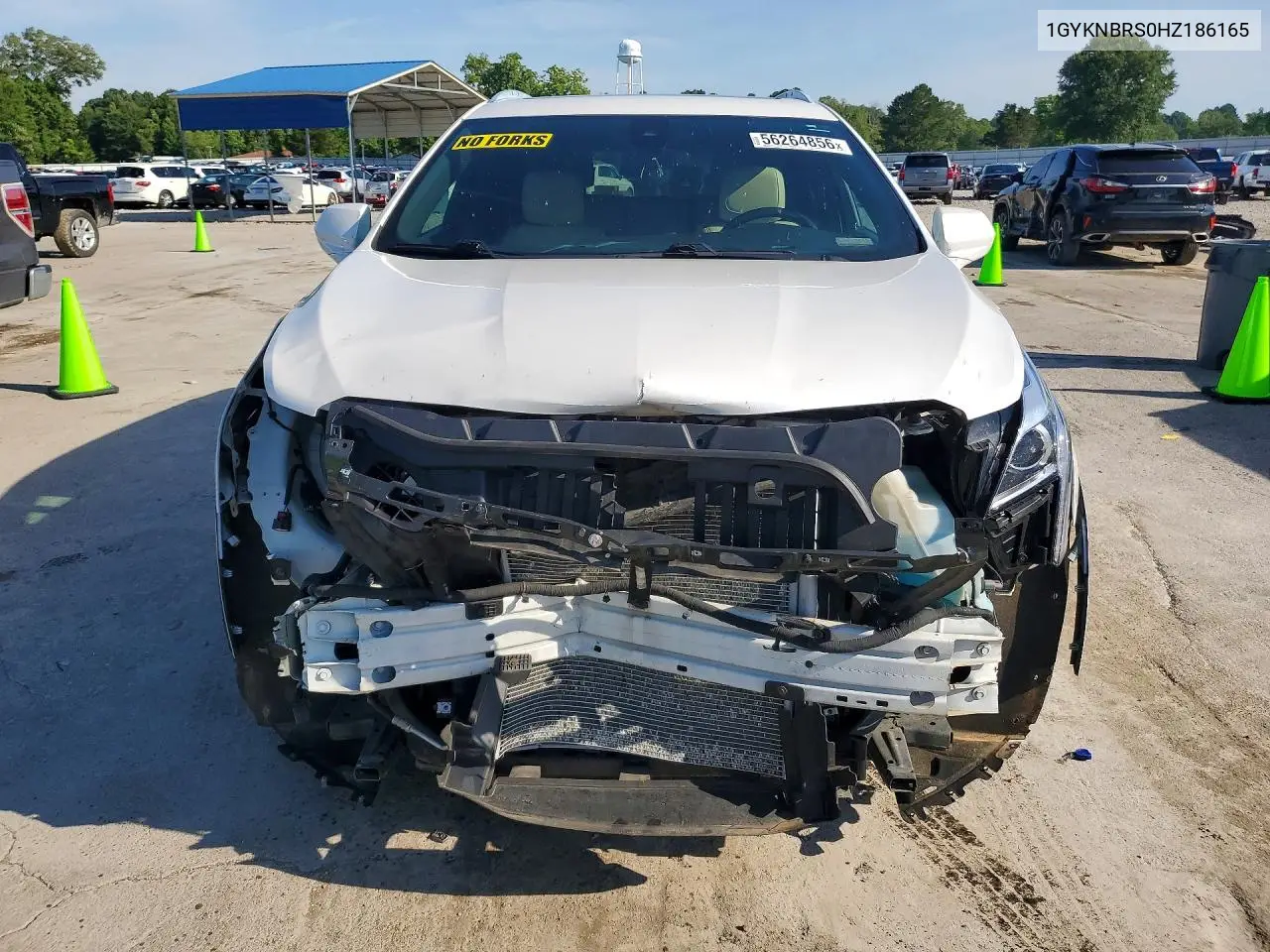 2017 Cadillac Xt5 Luxury VIN: 1GYKNBRS0HZ186165 Lot: 56264856