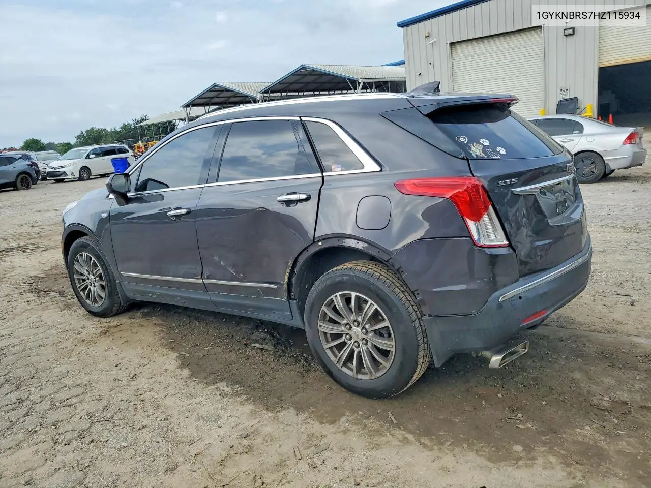 2017 Cadillac Xt5 Luxury VIN: 1GYKNBRS7HZ115934 Lot: 56447356