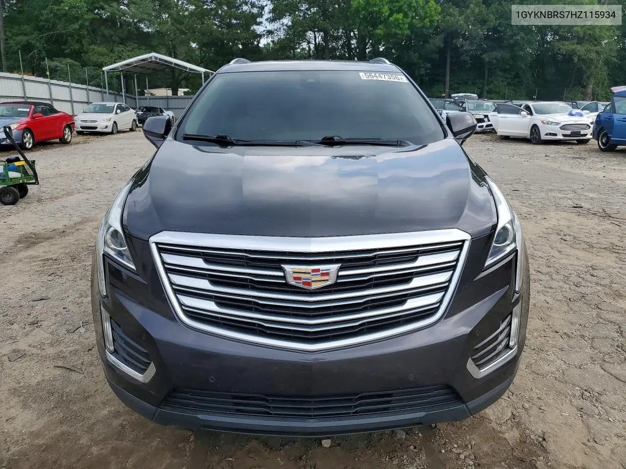 2017 Cadillac Xt5 Luxury VIN: 1GYKNBRS7HZ115934 Lot: 56447356