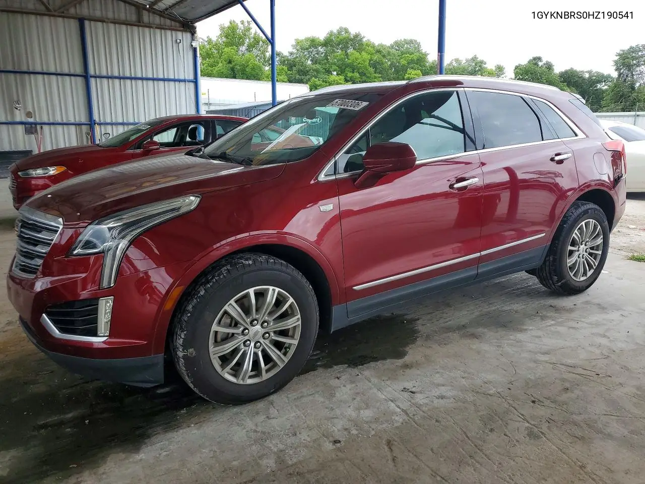 2017 Cadillac Xt5 Luxury VIN: 1GYKNBRS0HZ190541 Lot: 57000306