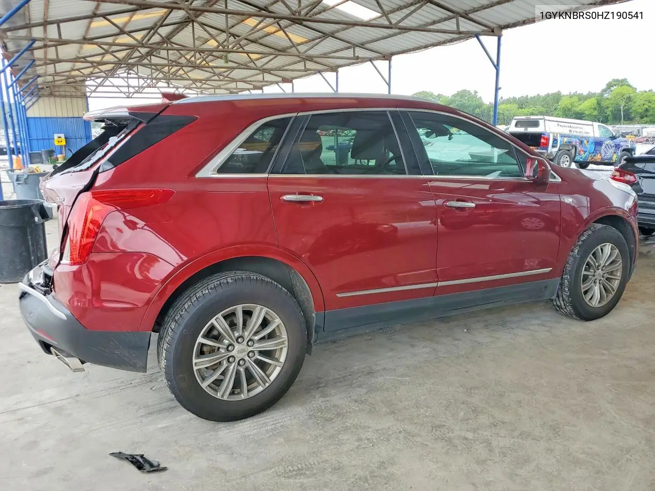 2017 Cadillac Xt5 Luxury VIN: 1GYKNBRS0HZ190541 Lot: 57000306