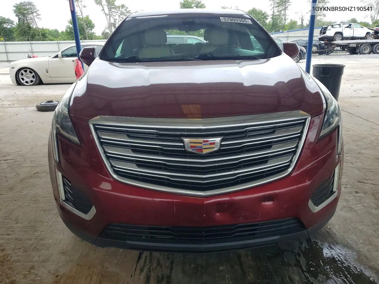 2017 Cadillac Xt5 Luxury VIN: 1GYKNBRS0HZ190541 Lot: 57000306