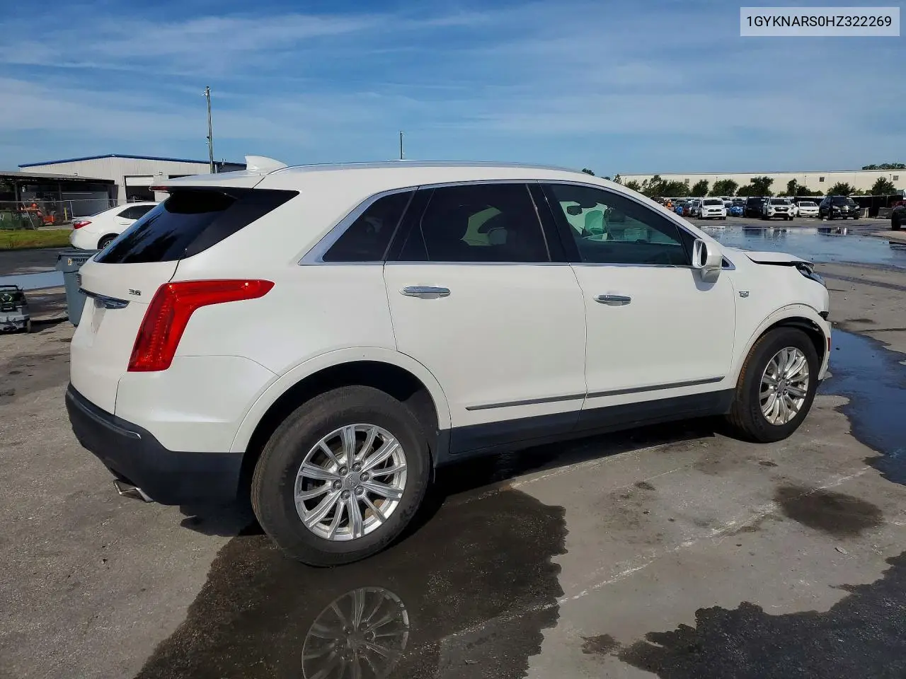 2017 Cadillac Xt5 VIN: 1GYKNARS0HZ322269 Lot: 57821436