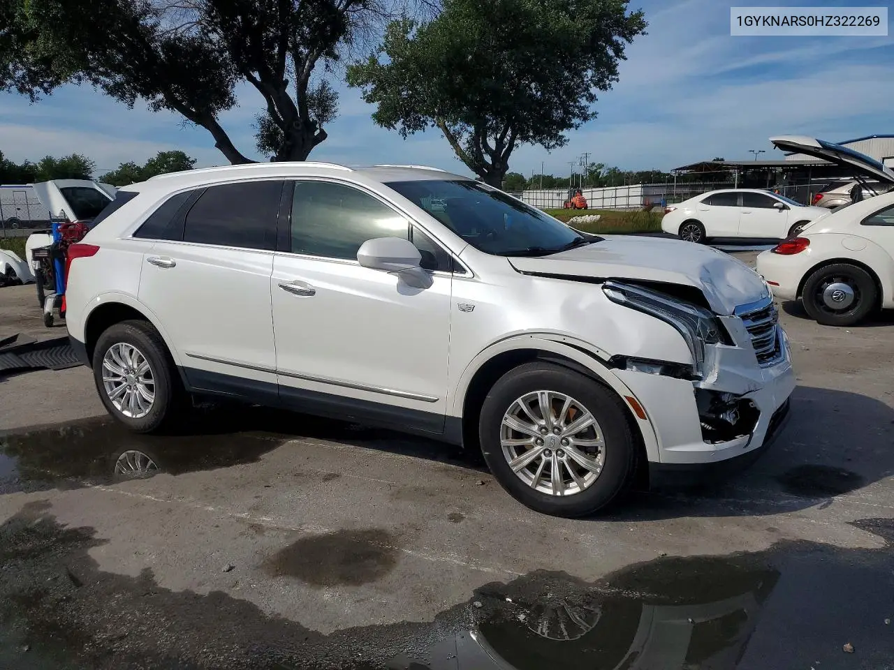 2017 Cadillac Xt5 VIN: 1GYKNARS0HZ322269 Lot: 57821436
